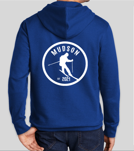 'Skier' Hoodie Sweatshirt - Deep Royal