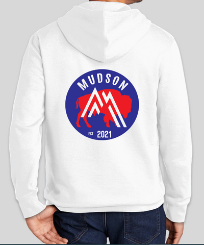'Buffalo' Hoodie Sweatshirt - Snow White