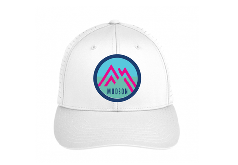 Mountains are Calling Hat - White